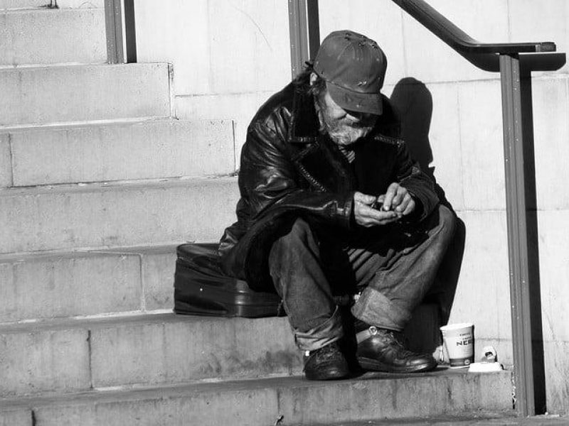 B&W homeless