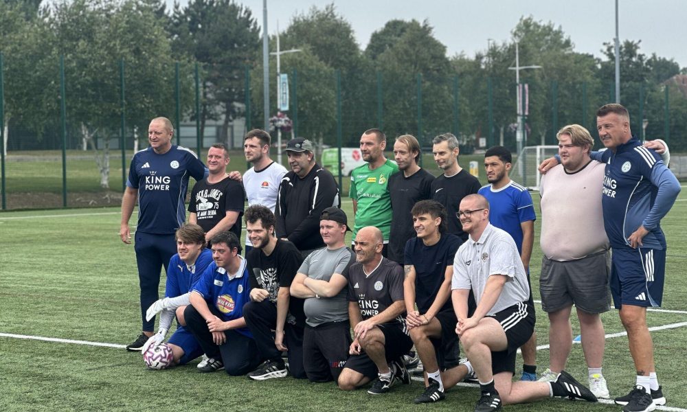 Leicester Football Legends Support HOOF
