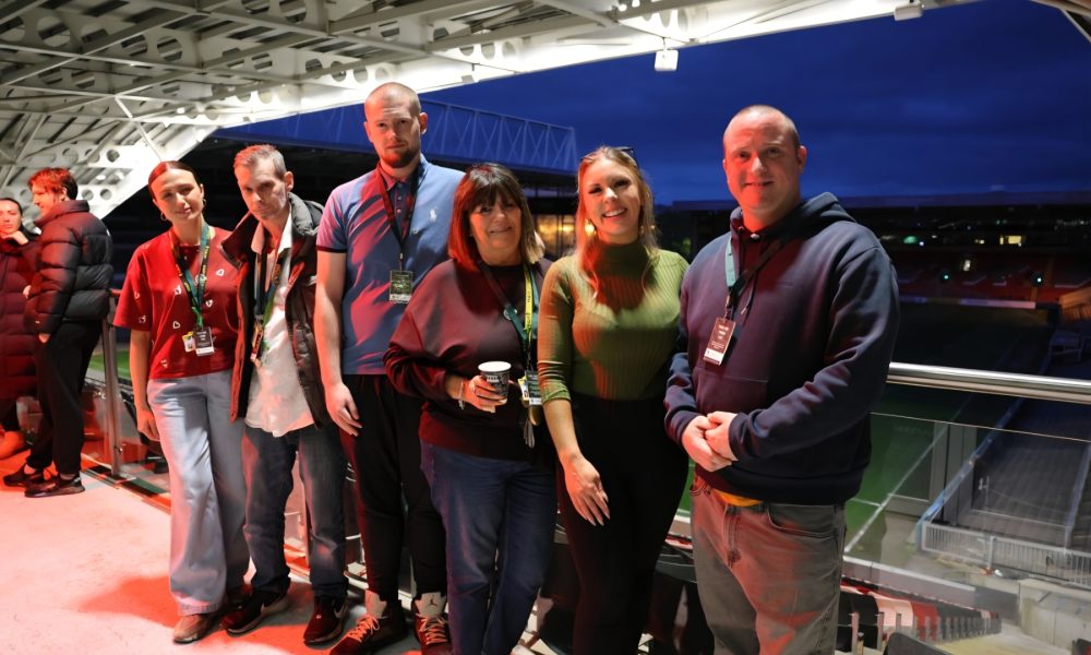 Falcon Support Services joined Leicester CEO sleepout